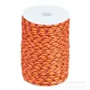 Paquete de 100m Paracord de 7 Hilos para Exteriores 4mm Hilo para Tejer Pulseras de Paracord Entusiastas Militares Paracord de Supervivencia de 7 Hilos