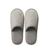Pantuflas Desechables de Hotel, Plantilla de Terciopelo Coral, Pantuflas de Pie, Pantuflas de Hospitalidad para B&B Salón de Belleza al por Mayor