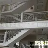 Pasamanos Europeos de Hierro para Escaleras, Escaleras de Artesanía Metálica, Artesanías de Hierro para el Hogar, Pasamanos Forjado para Interiores, Accesorios
