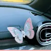 Borboleta em movimento adesivo de cozinha para casa enfeite de carro acessórios de carro adesivo de decoração de cura decoração de interior