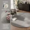 Alfombra redonda imitación sisal para sala de estar, nuevo modelo 2026, lavable a máquina, apta para uso doméstico, estilo vintage, para habitaciones y dormitorios, también se puede usar como protector de silla