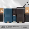 Jialiya Toalla Algodón Puro Caja de Regalo Juego de Cuatro Piezas Souvenir Regalo de Agradecimiento Regalo de Empresa Beneficios para Empleados Logo Bordado