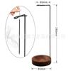 Portaincienso de Pinza de Cocodrilo Invertida para Uso Doméstico, Quemador de Incienso de Sándalo, Adorno de Incienso Estilo Zen, Soporte para Varillas de Incienso de Madera, Quemador de Incienso Invertido