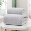 Toalla Facial y Toalla de Baño de Terciopelo Coral Envuelta Es Más Suave y Absorbente que el Algodón Puro, Más Gruesa y No Suelta Pelusa, Adulto Doméstico de Alta Gama