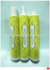 Diâmetro 19 tubo pontiagudo 10 a 25g tubo de pasta de dente composto de alumínio-plástico embalagem de tubo cosmético de plástico