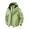 Chaqueta multicolor estilo montaña nueva para hombres y mujeres, conjunto de tres en uno de 0.05 kg, cortavientos, impermeable, aislamiento de forro polar para exteriores de otoño e invierno