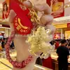 Nova Corrente de Celular Chaveiro de Ouro Puro 999 Deus da Riqueza, Pingente de Bolsa Atrai-Fortuna do Ano do Cavalo, Atacado