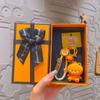 Llavero Creativo de Epoxi Garfield Exquisito Colgante de Llavero Auténtico Popular IP Colgante Autorizado Colgante para Bolso