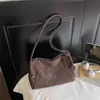 Bolsa Retro Esmerilada para Viajes Cotidianos Otoño e Invierno 2025 Nueva Bolso de Hombro Grande de Capacidad para Mujer Bolsa de Tote para Salidas de Estudiantes Universitarios