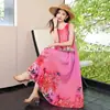 Nuevo vestido de verano de algodón y seda de alta gama, vestido de playa para mujer, súper de cuento de hadas, vestido largo de estilo vacacional de alta gama