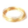 Alambre de Oro con Recubrimiento de Color 18K, Alambre de Cobre Color Oro y Plata que No se Descascara, Alambre Suave para Manualidades, Alambre para Envoltura de Oro, Venta al por Mayor de Alambre para Joyería DIY