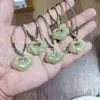 Venta al por mayor de fábrica jade afgano jade blanco candado Xiangyun colgante colgante azul antiguo Ruyi candado colgante de jade suministro en vivo
