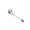 Cuchara de Café de Titanio Puro Cuchara Doméstica para Remover Cuchara Pequeña para Condimentos Cuchara de Postre Cuchara para Niños Cuchara Comedera Portátil de Titanio Completo