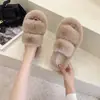 Pantuflas de Piel Talla Grande para Mujer Calzado de Exterior Estilo Japonés Celebridad de Internet Nuevos Zapatos de Moda Ins Otoño/Invierno Pantuflas de Algodón para el Hogar Zapatos