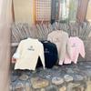 [Pronta Entrega] Camisetas de Segunda Pele para Meninos Inverno 2025 Novo Estilo Meninas Pequenas e Bebês Moda Infantil Outono e Inverno Roupas de Inverno