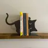 Soporte de Escritorio Metálico para Libros Estudiante Fijo Clip para Libros Panel de Estantería Soporte Creativo para Libros Divisor de Libros Soporte de Libros de Hierro