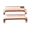 Nuevo conector de correa de reloj de 20 a 22 mm, correa de cuero, correa de malla, correa de acero, conector adaptador de metal Milanesa 20/22