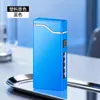 Nuevo Encendedor Recargable Transfronterizo, Encendedor de Arco a Prueba de Viento para Cigarrillos, Encendedor Recargable por USB