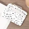 Carteira Multicor para Gatos Ultra-Fina com Zíper, Porta-Cartões Leve para o Dia a Dia com Zíper e Múltiplos Compartimentos para Cartões e Moedas