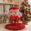 Conjunto de ropa para llorona, conjunto de suéter tejido, disfraz navideño para muñeca, accesorios para conjuntos de muñeca
