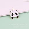 DIY Jóias Acessórios Panda Bambu Dos Desenhos Animados Liga Óleo Gota Material Pingente Pulseira Colar Cadeia Chaveiro