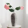 Flor de simulación de alta calidad PU Dátura fotografía de paisaje arreglo de decoración suave para el hogar decoración colgante de boda decoración de jardín pared de flores colgante