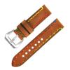 22 nueva correa transfronteriza de Amazon de cuero crazy horse de alta calidad de primera capa de piel de vaca hecha a mano accesorios para reloj de pulsera