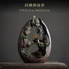 Sala de Té Estante Bogu Gabinete de Té Decoración Tetera Taza de Té Mascota de Té Zen Chino Retro Nostálgico Adornos para Juego de Té