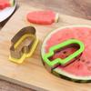 Nuevo modelo de corte de fruta, artefacto de corte de sandía de verano, plato de pasta casero, herramientas de molienda de pasta, corte creativo de acero inoxidable