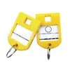 Etiquetas de Clasificación de Llaveros de Plástico de Colores Etiquetas Escritas a Mano Accesorios de Seguridad de Propiedad Candado para Maleta de Coche