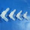 Conector Plástico Bidirecional Reto de Diâmetro Igual Conexão para Tubo de Aquário Tanque de Peixes Conector Atravessante com Espigão Conector de Mangueira União