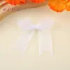 Palito com Laço de Organza Cauda de Andorinha 25mm Laço para Bolo Laço de Festa Festival Laço Transfronteiriço