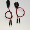 Fabricante Wangqida hebilla de batería/hebilla dura para batería de 9V portapilas pieza de batería cable de batería hebilla electrónica