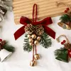 Decoraciones de Navidad, Colgantes de guirnalda de campanas de Navidad y Año Nuevo, Decoraciones para árbol de Navidad, Ambiente para escenas del Festival de Primavera