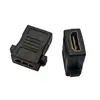 Adaptador HDMI hembra a hembra directo de fábrica de 180 grados con orejas para panel HDMI con orificios para tornillos