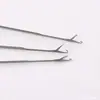 Ganchillo de Lengüeta con Mango de Plástico para Reparar Suéteres Ganchillo Pequeño para Tejer Suéteres Aguja para Hilo de Lana Herramienta de Tejido DIY Ganchillo de Lengüeta Fina