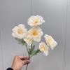 Simulação de casamento flores 5 flores de hibisco casamento auditório estrada chumbo arranjo de flores local decoração flores falsas artesanais 5 flores de sumaúma