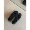 Zapatos Planos de Moda Versátiles para Mujer, Mary Janes de Cuero Genuino Super Suaves de Cordero, Corte Bajo con Lazo, Talón Oculto, Lunares