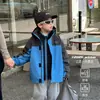 Jaqueta Três em Um Masculina de Inverno para Exterior 2026 Inverno Novo à Prova de Vento Impermeável Quente Infantil