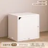 Gabinete de Rejilla de Madera Maciza Combinación Libre Gabinete Pequeño Estantería Estante de Almacenamiento de Pie Gabinete de Exhibición de Almacenamiento de Escritorio Gabinete Bajo Simple