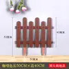 Valla de Plástico para Exteriores Valla Blanca de Estacas Valla para Patio Exterior Valla de Jardín Decoración para Huerto Valla Divisoria para Interiores