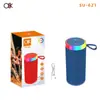 Su-621 Modelo Nuevo Transfronterizo Uso Doméstico Luz RGB Altavoz Mini Portátil para Exteriores Subwoofer Inalámbrico