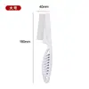 Pente para tosa de animais de estimação para gatos e cães, pente fino para remover pelos soltos, pente especial para gatos Ragdoll, pente facial para cães, pente de agulhas com dentes densos para Bichon Frisé