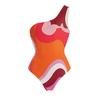 Traje de baño de una pieza 2024 Amazon AliExpress Europa y Estados Unidos nuevo traje de baño de una pieza con estampado geométrico para mujer 2603