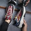 Marca da Moda Clássico Esportivo Lazer Street Shooting Sapatos Masculinos de Sola Grossa Primavera Malha Respirável Fino Antiderrapante Resistente ao Desgaste Tênis de Corrida