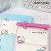 Portapapeles Magnético de Gato KT de Dibujos Animados Bloc de Notas de Páginas de Colores A5 Notas Adhesivas Desprendibles Portapapeles de Estudiante de Alto Valor