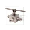 Válvula de Esfera Autoclave Parker - Série de 4 Vias: Abertura 3/8 polegada (9,52 mm)-4B6