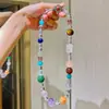 10-20mm Amethysta Natural de Alta Qualidade Quartzo Rosa Cristal Branco Cola Fanta Flor de Tianhe Pedra Olho de Tigre Pulseira Colar