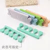 Ferramenta de Nail Art Separador de Dedos em Forma de Coração Esponja Separadora de Dedos Lixa Inodora para Manicure e Pedicure Design de Dupla Face