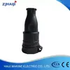 Cableado Francés Europeo Enchufe Hembra Impermeable Conector Exterior Enchufe de Goma Certificado CE